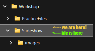 screenshot of a file explorer